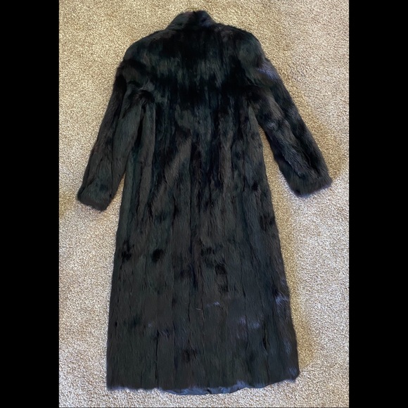 Vintage Black mink coat with bemberg lining - Picture 2 of 2